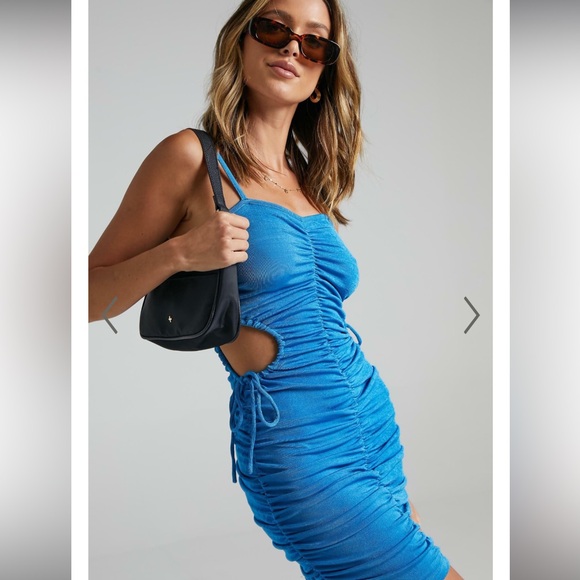 Showpo Tirri dress in blue - Picture 1 of 3